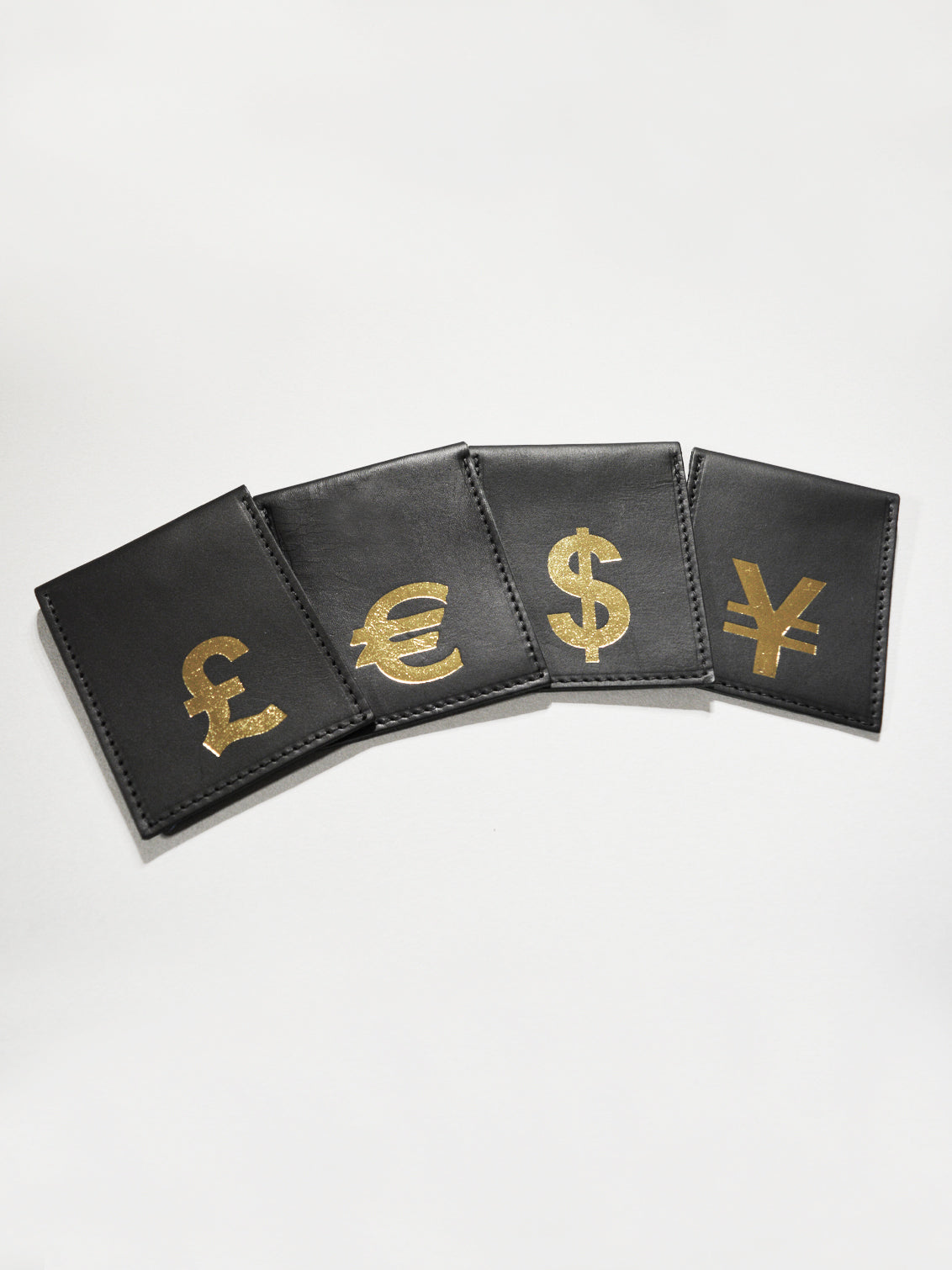 Leather Gold Currency Coin Pouches