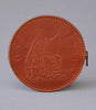 Tan One Penny Coin Purse